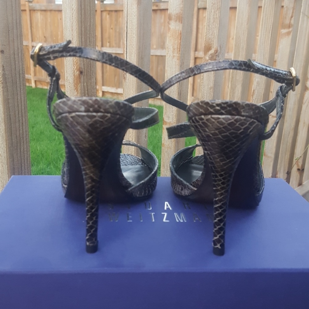 Stuart Weitzman Python Stilettos Nwot - image 6